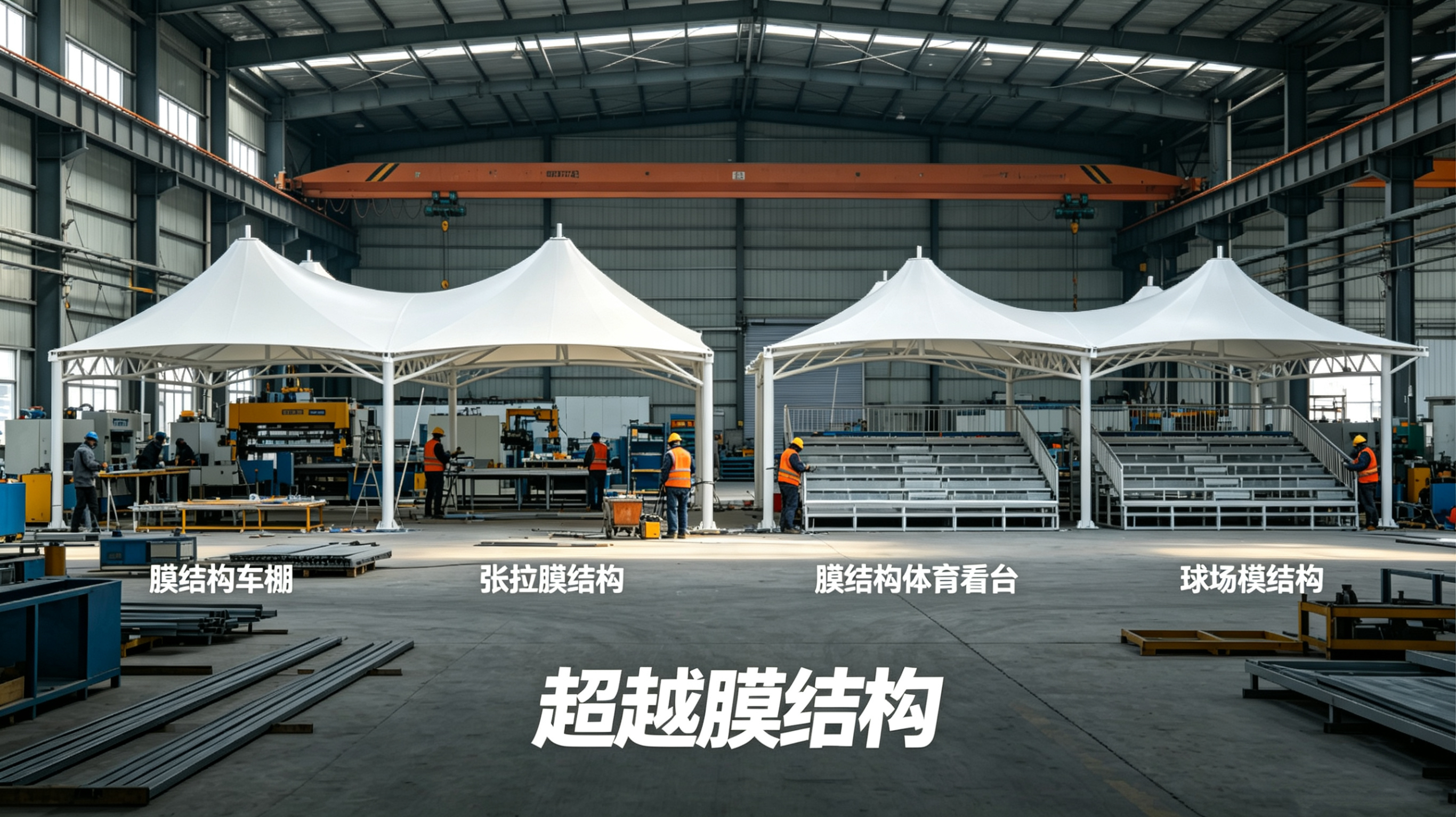 黄山市膜结构工程张拉膜景观 - 方案